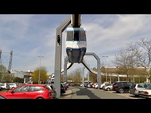 Dortmund University Germany H-Bahn POV at 3x TU [4K,60fps]