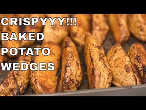 Super Crispy Baked Potato Wedges