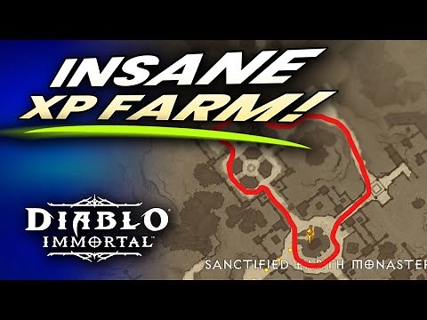 *NEW* FASTEST Paragon XP Leveling Farm Location in Diablo Immortal