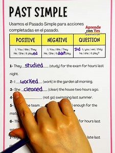296K views · 5.6K reactions | Aprende el pasado simple en inglés | Aprende con Yes | Facebook