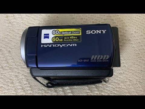 Sony handycam DCR-SR47