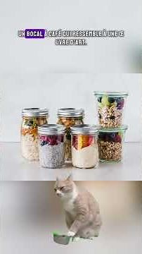 Bocaux en verre pour conservation alimentaire #RangementCuisine #BocauxVerre #BocauxÉlégants