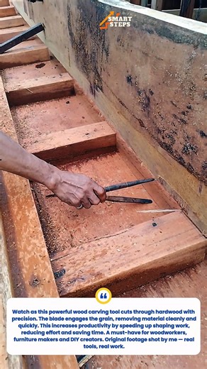 Precision Wood Carving Tool in Action – Fast & Clean Cuts!