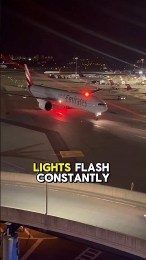 Why airplane lights flash constantly? #aviationdaily #airplane #aircraft #aviationlovers #aviation
