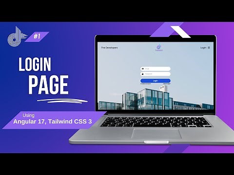 Angular 17 Login Page Tutorial with Tailwind CSS | Step-by-Step Guide