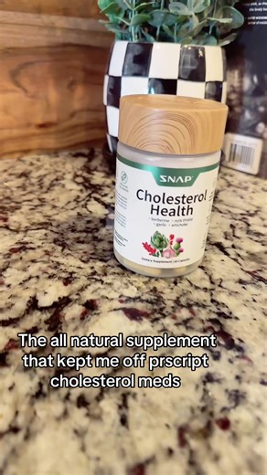 All natural and helped me stay off any medication‘s through my doctor. I was able to get my cholesterol and check quick! #AllNatural #NaturalSupplement #Cholesterol #CholesterolHealth #Greenish