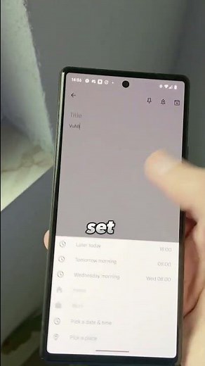 Google Keep - Set Reminders!