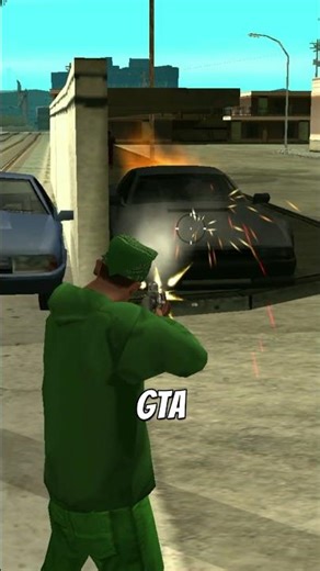Does a Wall Stop Car Explosions in GTA Games?