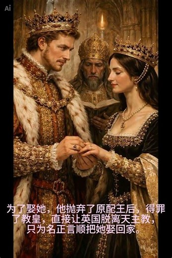 这个历史上最奇葩的渣男国王，用了7年时间追求心爱的女孩，又是送礼又是写情诗。他是英国国王亨利八世。她是安妮·博林。为了娶她，他休掉原配王后，和教皇翻脸，直接让英国脱离天主教——只为了名正言顺娶她。