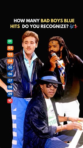 How Many Bad Boys Blue Songs Do You Recognize? 🎤 #throwback #nostalgia