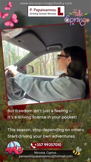 Unlock Your Independence #cuprus #driving #driving_school #nicosia #driver #driverlife #drivers