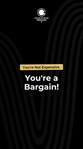 Career Evolved on Instagram: "“You’re expensive.” ㅤ No. You’re a bargain. ㅤ In this episode of the Career Evolved Podcast, Eric Rosenfeld, CIO with 25+ years in the C-suite, dismantles one of the biggest lies in executive careers. ㅤ Cost is not the problem. Unarticulated value is. ㅤ High-level leaders don’t get paid because they’re cheap. ㅤ They get paid because they return 10× the investment. ㅤ Eric breaks down how executives lose leverage when they think like an expense, and how everything cha