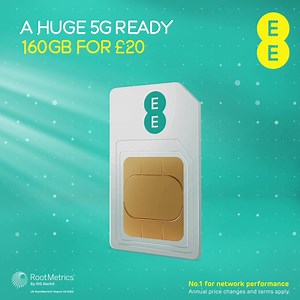 261K views · 516 reactions | Get a huge 5G Ready 160GB for £20 per month. Our SIM deal has never been better. With all that data you can even gift some to your family. Buy online now | EE | Facebook