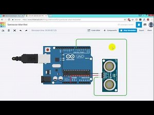 capteur ultrason (simulation)
