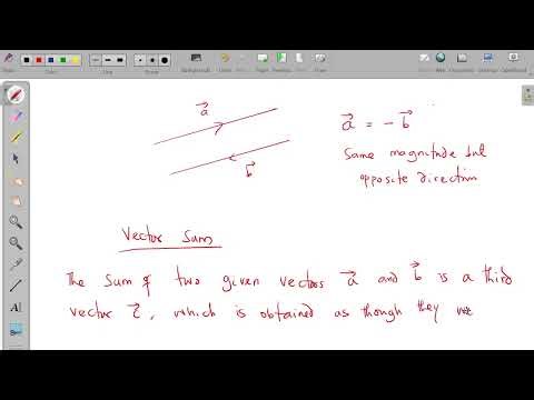 Applied Maths - 1. Intro to vectors