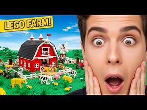 LEGO Farm Life: A Perfect Day with Farmer Chloe! 🏡🐄 (Stop Motion Animation)