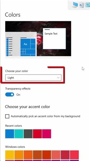 How to Enable Dark Mode in Windows 10 #Shorts