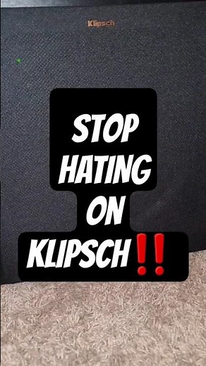 Klipsch R 100SW is GREAT! #klipsch #hometheater #homeaudio #klipschsubwoofer