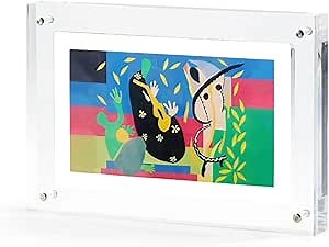 Infinite Objects | La Tristesse Du Roi | Museum Video Canvas | Handcrafted Digital Art | Home Decor | No Setup | Easy and Simple Digital Frame | Small Acrylic