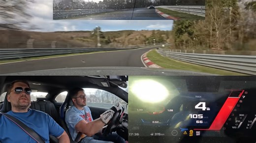 600 HP BMW M2 struggles for grip on Nürburgring