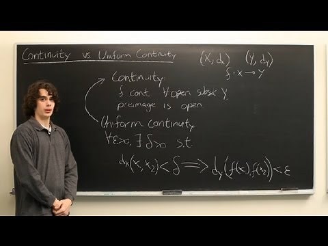 Difference Between Continuity & Uniform Continuity in Calculus : Calculus Explained