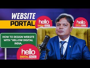 DEMO 01 - How to design website with HELLO DIGITAL INDIA