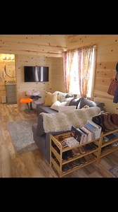 Brooke’s 11 ft wide Tiny House features a spacious, cat-friendly layout and offers affordable living in the mountains of Arizona. 😻 🛠️📍built by & located in LuxTiny Tiny Home Community and Manufacturing #tinyhouse #smallspaceliving #tinyhousedesign #tinyhomeonwheels #tinyhouselife | Tiny House Expedition