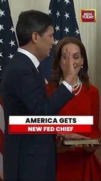 Kevin Warsh Sworn In As 17th Chairman Of US Federal Reserve #kevinwarsh #usnews