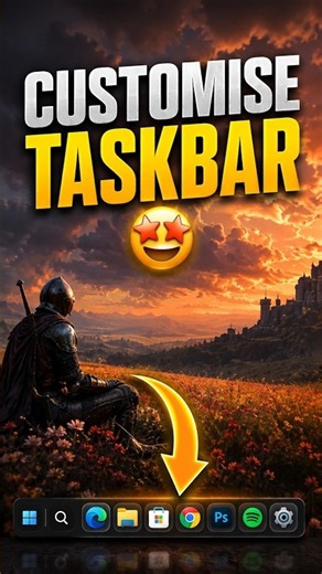 Make Your Windows 11 Taskbar Look Like macOS! 😍
