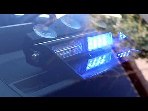 SWP6 Interceptor® - Feu de signalisation Led pour pare-brise 12V by CNJY®