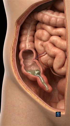 How a Tiny Blockage Can Turn Into Appendicitis | 3D Animation