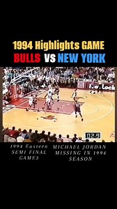 236K views · 2K reactions | CHICAGO BULLS VS NEW YORK KNICKS GAME PLAY HIGHLIGHTS; 1994 EASTERN SEMI FINAL GAME 3. Part 22 | ART TV | Facebook