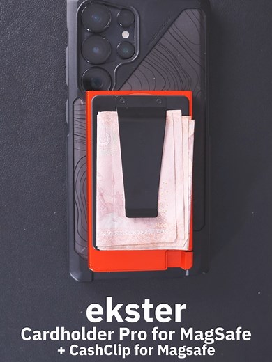 ekster Cardholder Pro for MagSafe CashClip for Magsafe // Fast Pace setup #ekster #slashmode #packtrovert #edcgear #everydaycarry #fastpacesetup