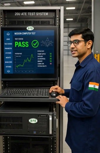 ATE Testing of Aircraft Mission Computer | MIL-STD-1553 | 4U Rack Mount IPC Sundar Techno Solutions