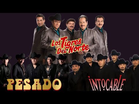 Los Tigres Del Norte, Grupo Pesado y Grupo Intocable - Norteñas Románticas Viejitas Inolvidables