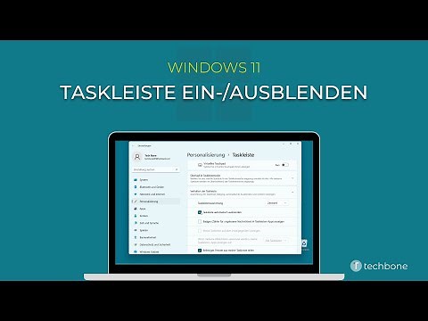 Taskleiste ein- oder ausblenden [Windows 11]
