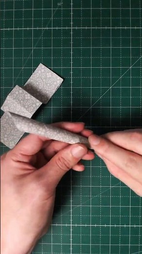 How to Make Origami Inchworm 🐛 - A Moving Paper Toy!