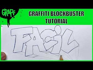 How to Draw Graffiti Easily - Impossible Not to Learn
