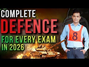 Every Defence Based Questions for 2026 Exams | AFCAT Defence GK 2026 Complete Class