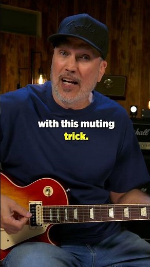 Why do open chords sound MESSY with distortion? #acdc #rhythmguitar