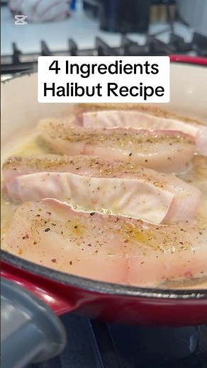 Simple 4 Ingredients Halibut Recipe