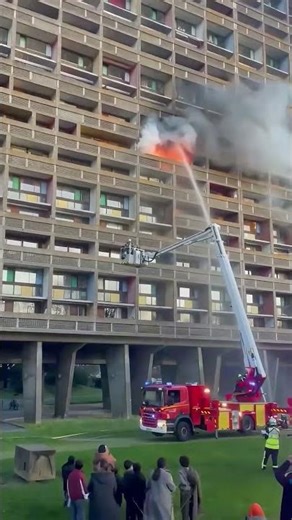 Incendie à la Maison Radieuse de Rezé (Loire-Atlantique)