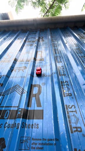 Smoth Racing Control Car Testing on Metal #shorts