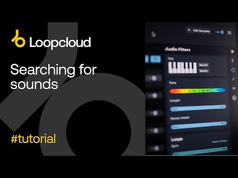 Searching for Sounds - Loopcloud 6