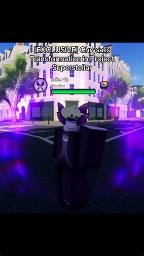 Chrysalis Transformation in Project Superstellar #roblox #miraculous #miraculousladybug