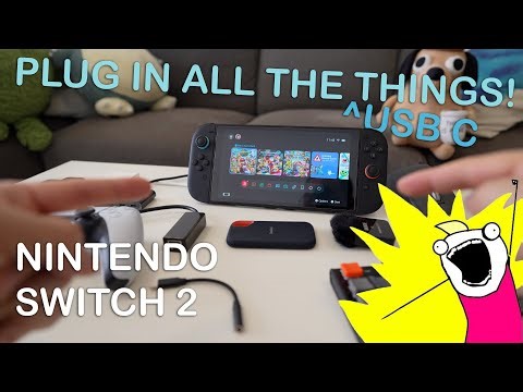 Plugging things into the Switch 2!