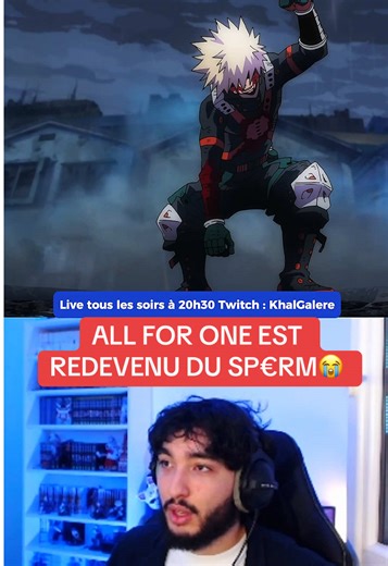 REDIFF COMPLETE SUR PATREON 🚨 Tous les soirs à 20h30 sur Twitch (Khal) 🔥 Découvre ou redécouvre avec nous l’anime My hero academia, dans une petite react sympa ! J’ai pas mal de refs de MHA jusqu’à la saison 4 il me semble car mes potes sont fans mais c’était y’a 5 ans, j’ai très peu de reste ! Donc au début semi découverte puis full découverte ! #Anime #manga #mha #myheroacademia bokunoheroacademia #deku izuku midoriya izukumidoriya bakugou katsuki katsuki bakugou bakugo shoto todoroki shotot