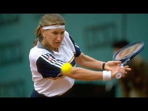Steffi Graf Backhand Slice