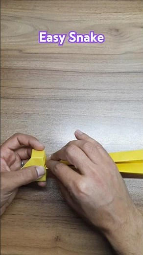 I Made Snake Origami - Then I Set It Free