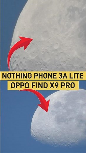 Nothing Phone 3A Lite Vs OPPO Find X9 Pro Hands On Full Zoom Test